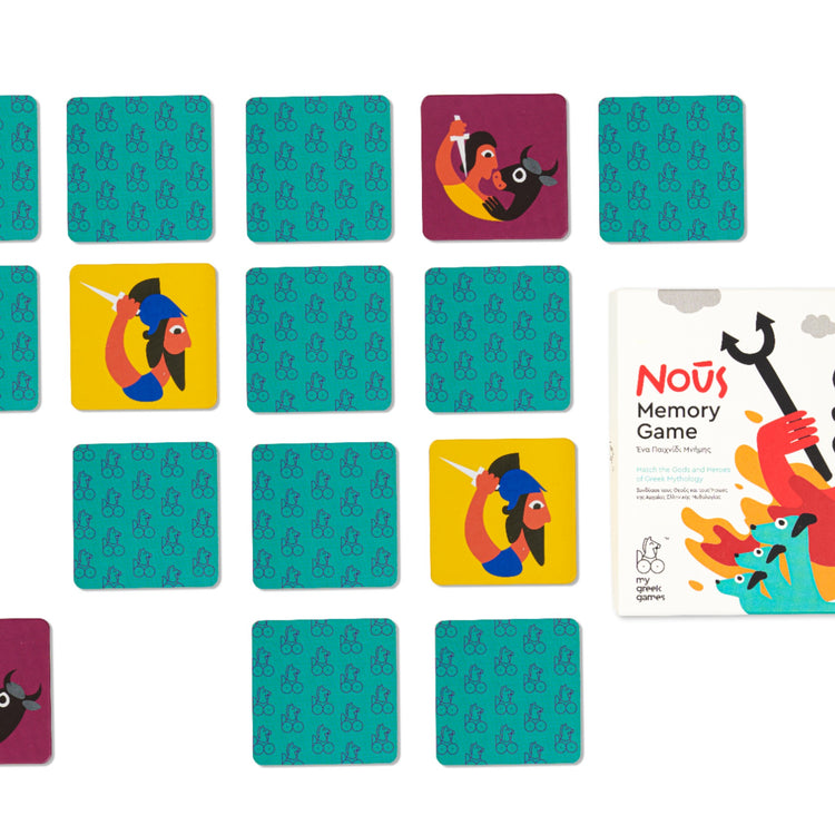 My Greek Games. Παιχνίδι μνήμης ΝΟΥΣ - New