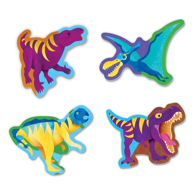 MUDPUPPY. Dinosaur World 80 Piece Geography Puzzle