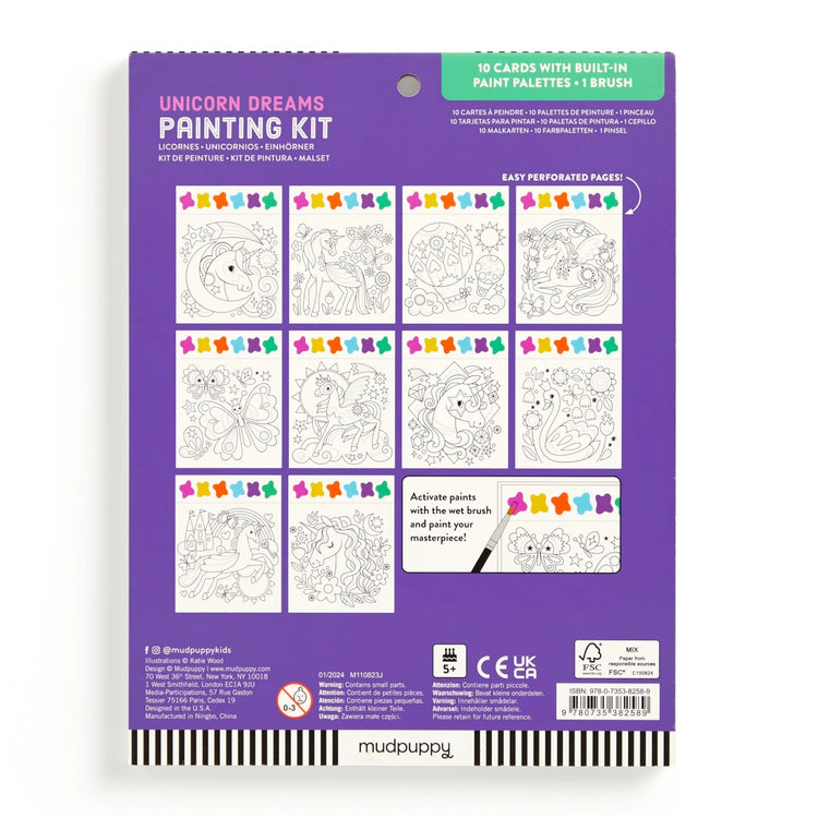 MUDPUPPY. Unicorn Dreams Painting Kit