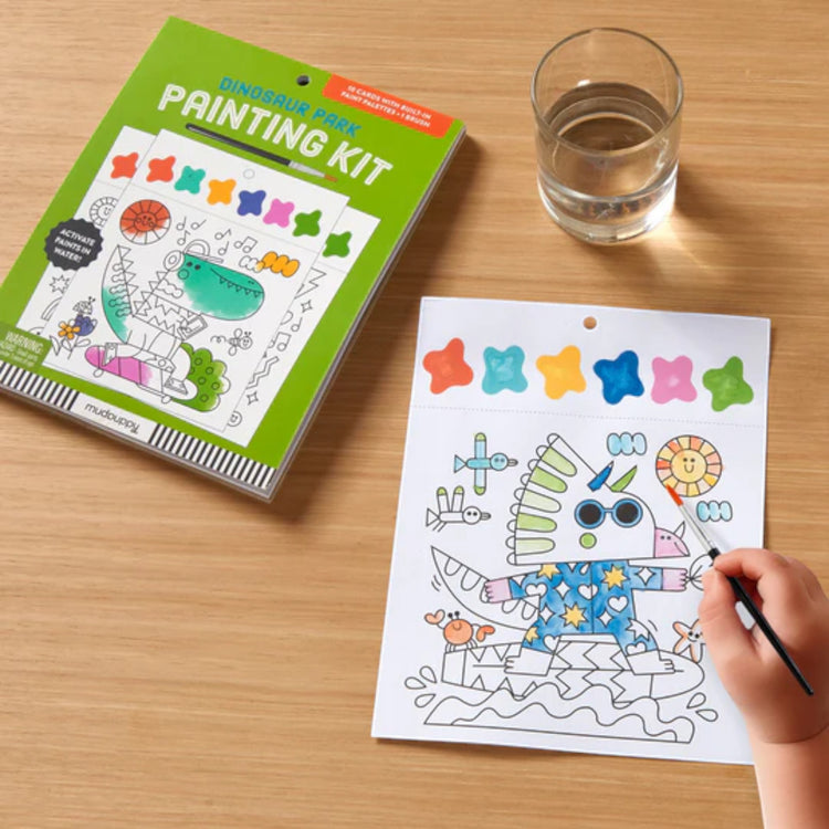 MUDPUPPY. Dinosaur Park Painting Kit