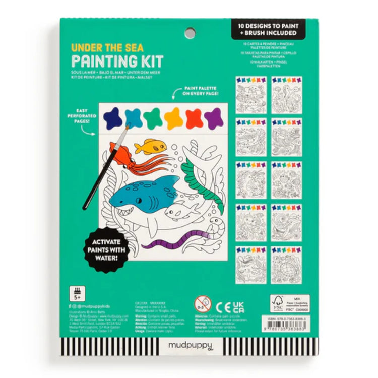 MUDPUPPY. Under the Sea Painting Kit
