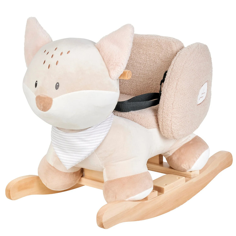 FLO, ERNEST & OLI. Rocking Toy Fox