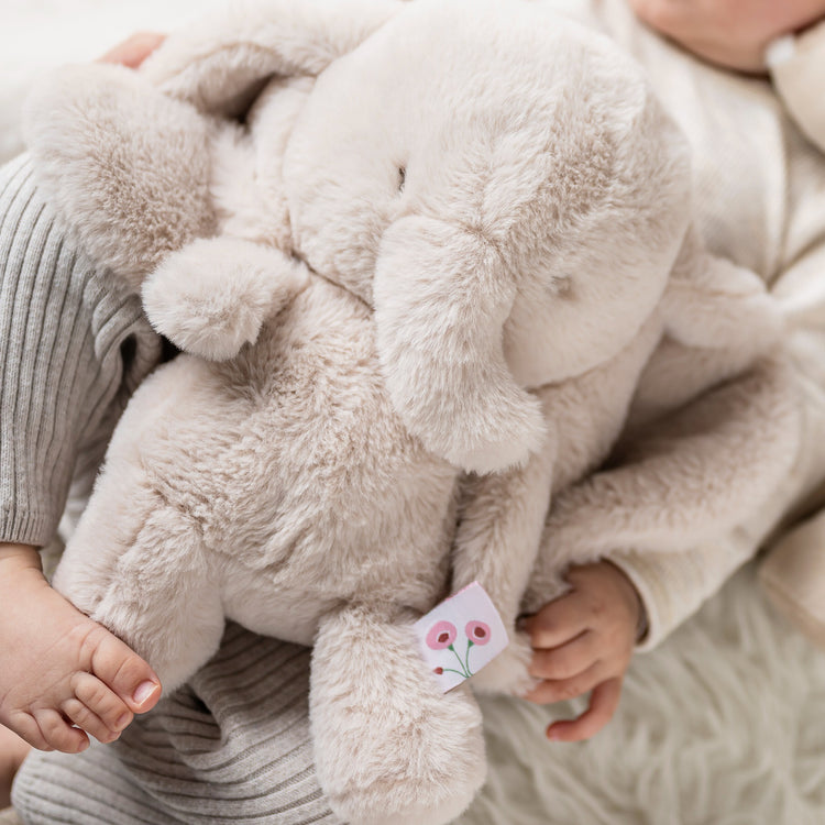 FANFAN. Soft Baby Plush Elephant (sand)