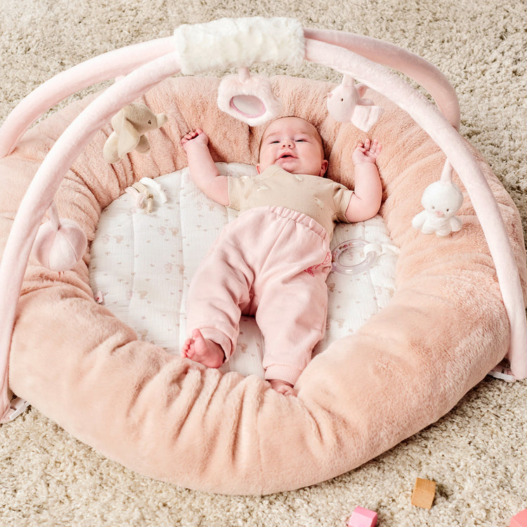 FANFAN. Baby Playmat with Arches and Padded Edges - Round