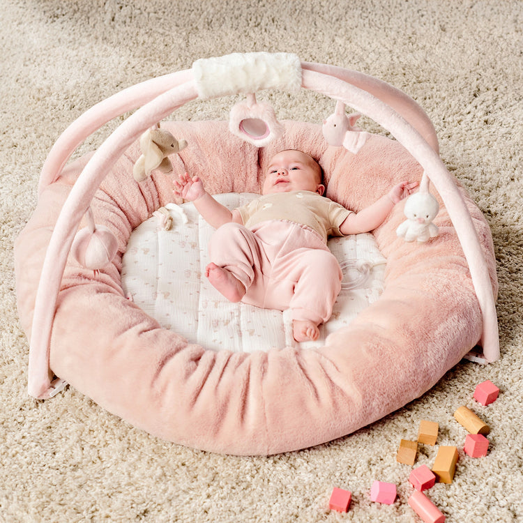 FANFAN. Baby Playmat with Arches and Padded Edges - Round