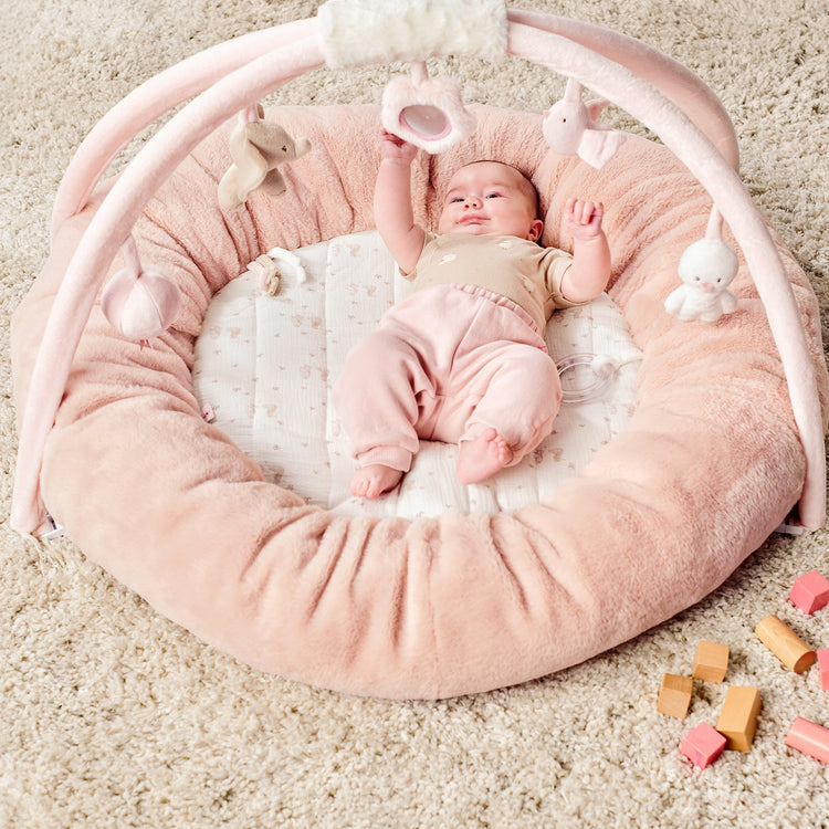 FANFAN. Baby Playmat with Arches and Padded Edges - Round