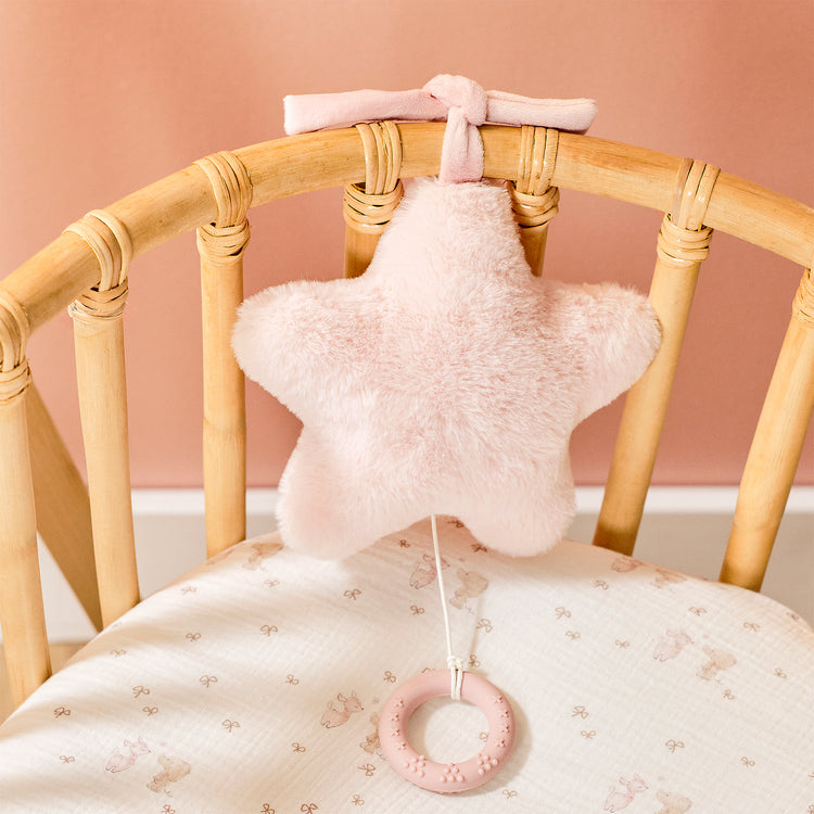 FANFAN. Musical Cuddly Star (pink)