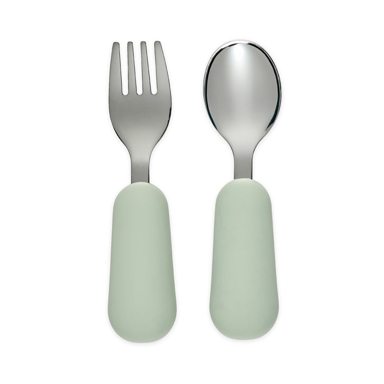 MEALTIME. Stainless Steel Cutlery Set (green)