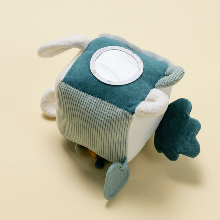 LAPIDOU. Soft Activity Cube - Linden Green