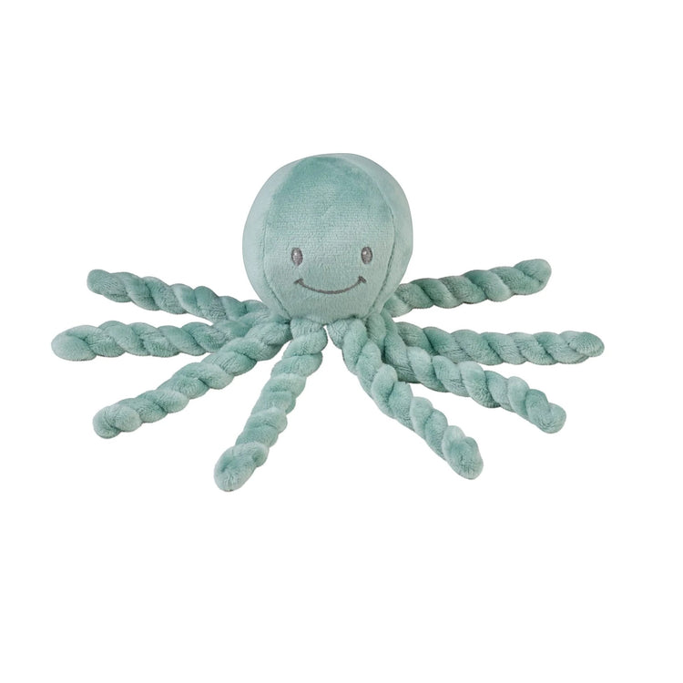 LAPIDOU. Cuddly octopus (copper green)