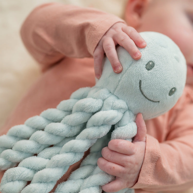 LAPIDOU. Cuddly octopus (pastel blue)