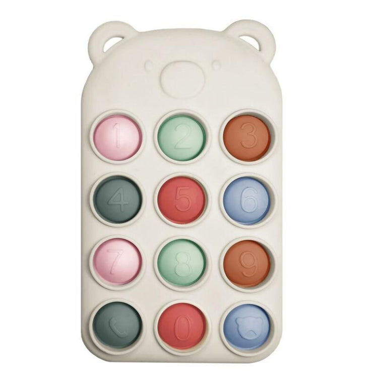 SILICON. Pop-it toy remote