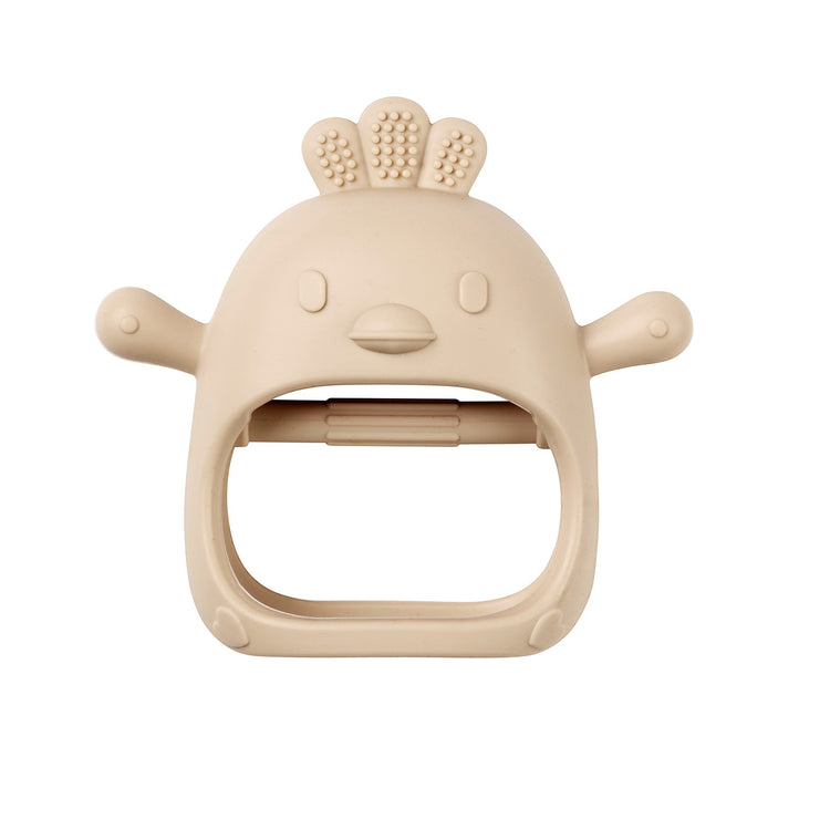 SILICON. Teether glove - Clay