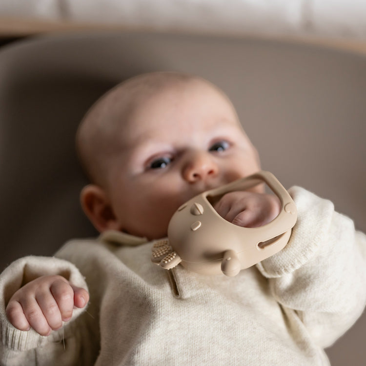 SILICON. Teether glove - Clay