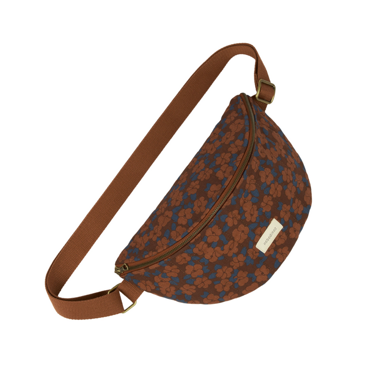 PARIS-TOKYO. Fanny Pack Maroon Poppies