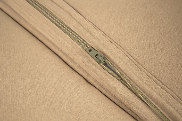 WABI SABI. Zipped cot bumper Sesame 210x38x4