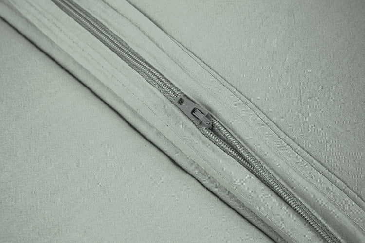 WABI SABI. Zipped cot bumper Azure 210x38x4
