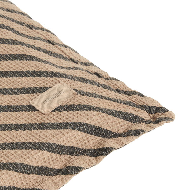LANDSCAPE. Waffle floor mattress 60x120x4 Stripes Sesame