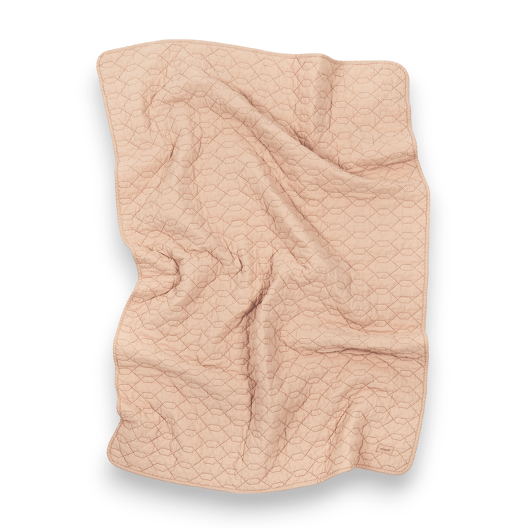 WABI SABI. Κουβερτάκι κρεβατιού Powder Pink 100x135