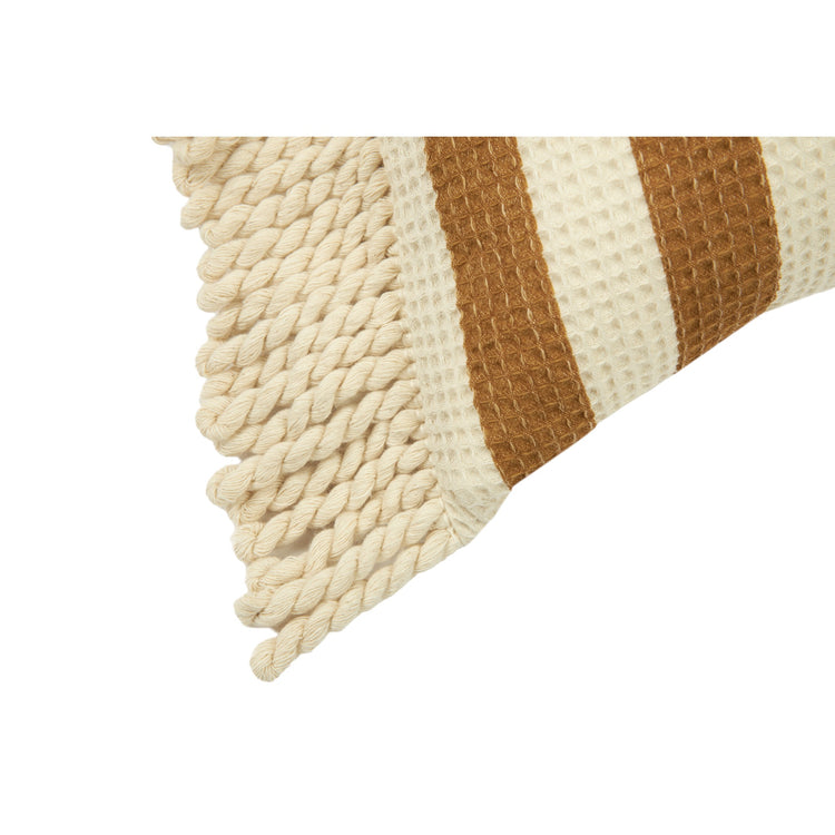 PORTOFINO. Waterproof cushion Portofino Honey Stripes Waffle