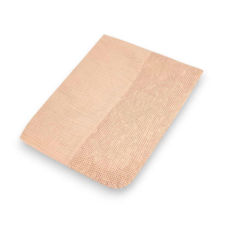 WABI SABI. Σετ στρωματάκι - αλλαξιέρα Zen και κάλυμμα Powder Pink 50x70x10