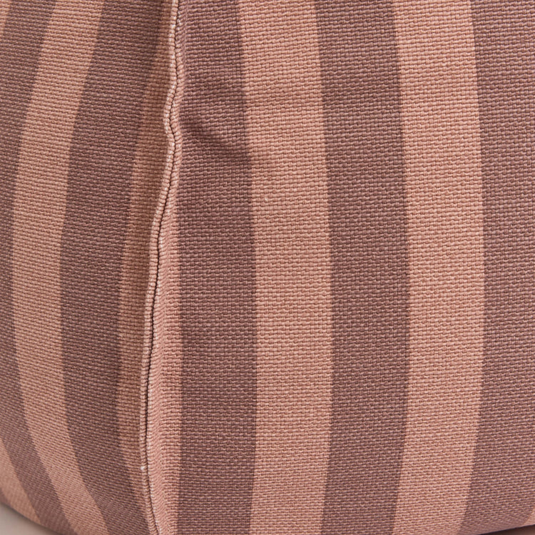 VIBES. Παιδικό πουφ Pink Mauve stripes