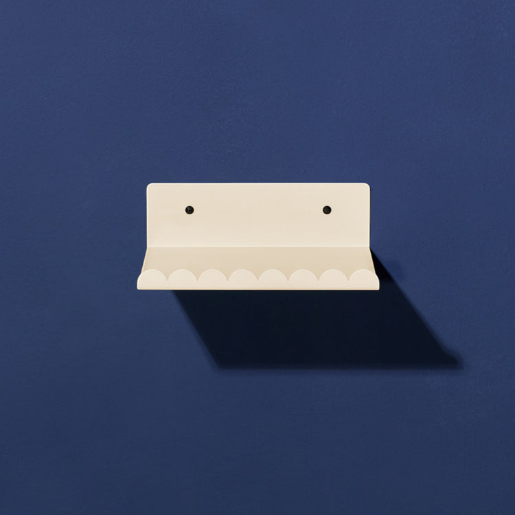 VIBES. Vibes Wall Shelf Ivory Small 20x16x6 cm