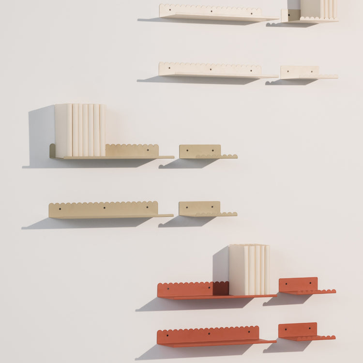 VIBES. Vibes Wall Shelf Ivory Small 20x16x6 cm