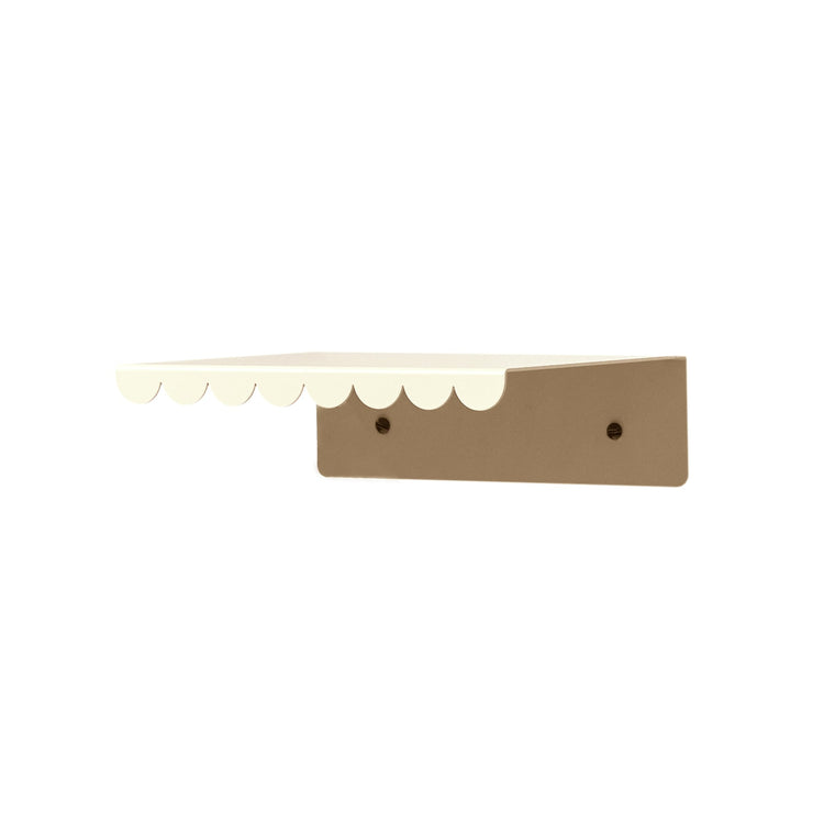 VIBES. Vibes Wall Shelf Ivory Small 20x16x6 cm