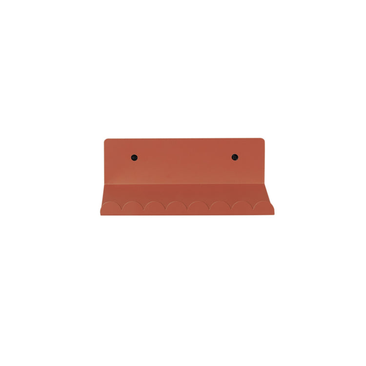 VIBES. Ράφι τοίχου μικρό Burnt Red 20x16x6 εκ.