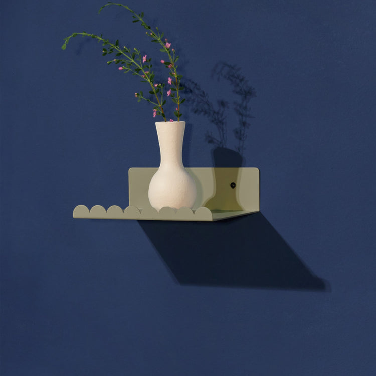 VIBES. Ράφι τοίχου μικρό Green Tea 20x16x6 εκ.