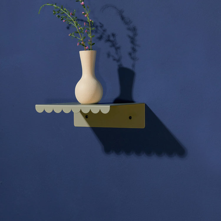 VIBES. Vibes Wall Shelf Green Tea Small 20x16x6 cm