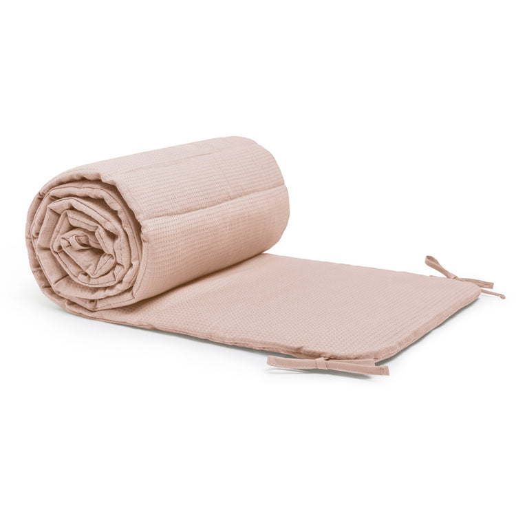 OPERA. Nest Cot Bumper Mauve Pink