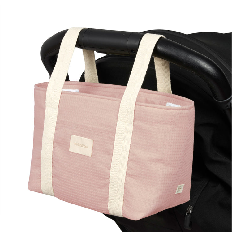 OPERA. Waterproof stroller organizer Mauve Pink