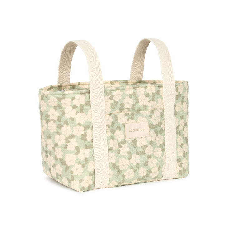 OPERA. Waterproof stroller organizer Green Sakura