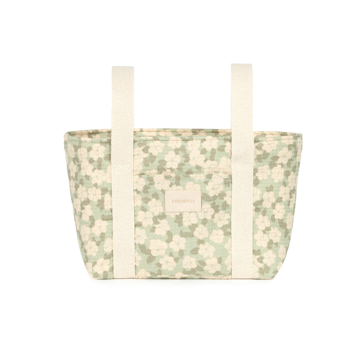 OPERA. Waterproof stroller organizer Green Sakura
