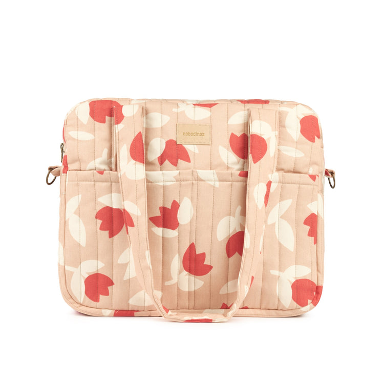 HYDE PARK. Waterproof stroller bag Red Tulips