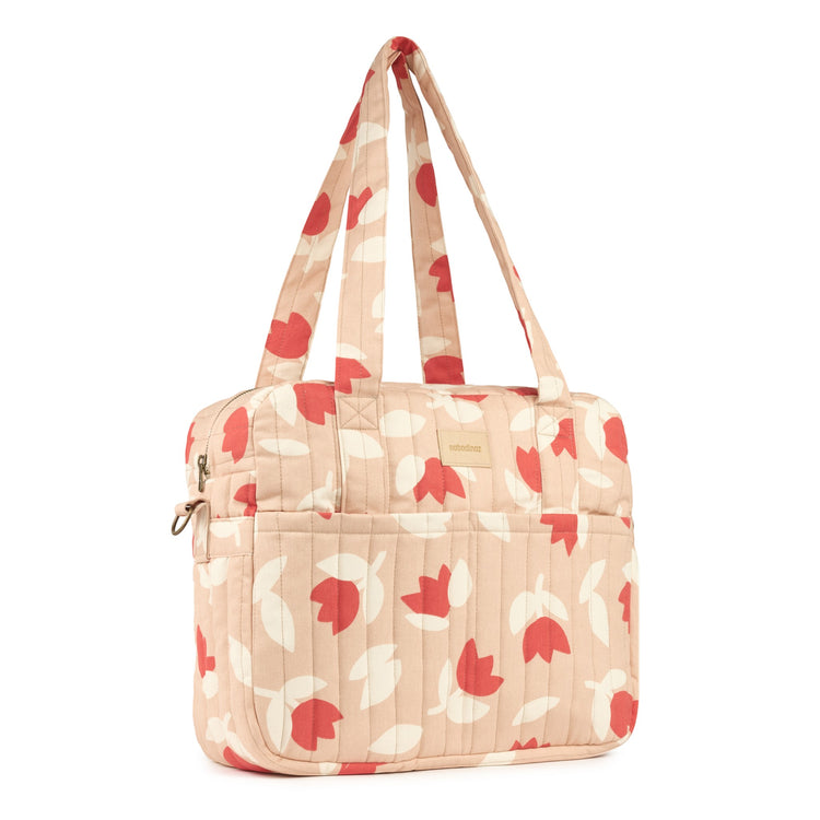 HYDE PARK. Waterproof stroller bag Red Tulips