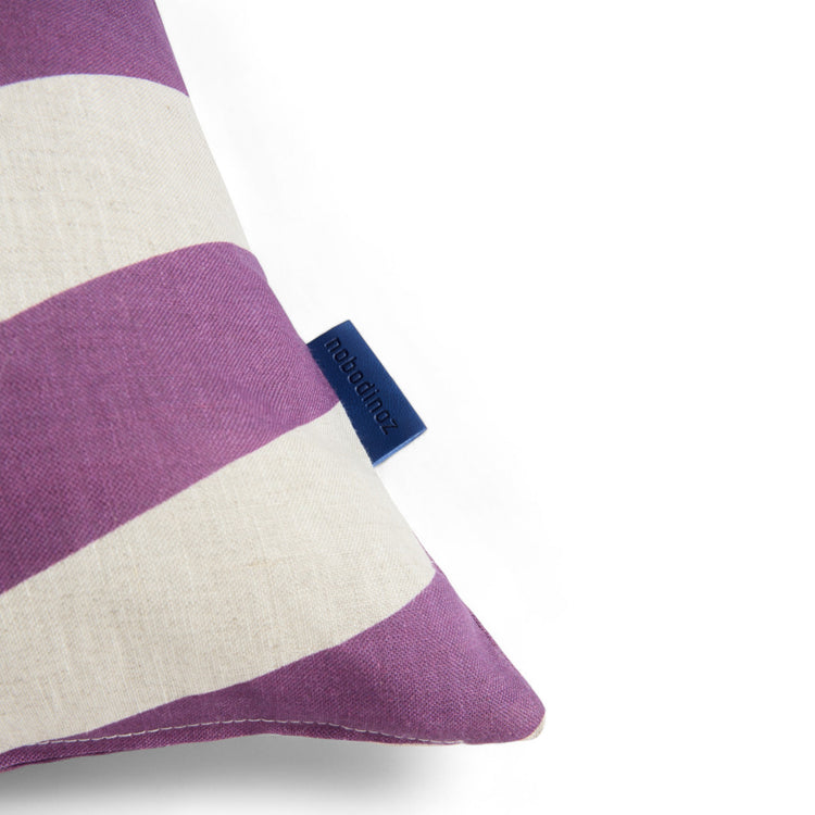 STANLEY. Square cushion Purple Diagonal Tiles 45x45