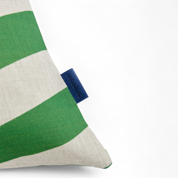 STANLEY. Square cushion Green Diagonal Tiles 45x45