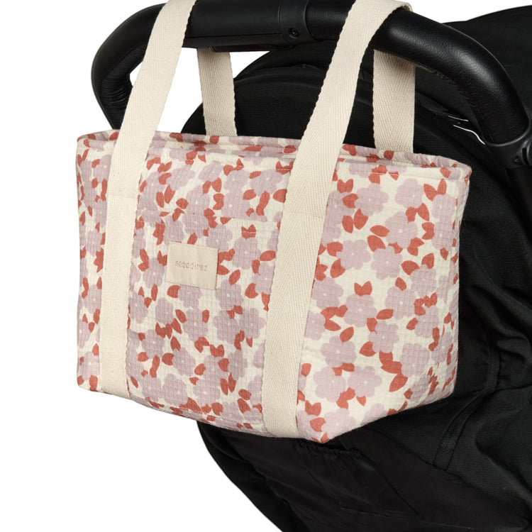 OPERA. Waterproof stroller organizer Mauve Sakura