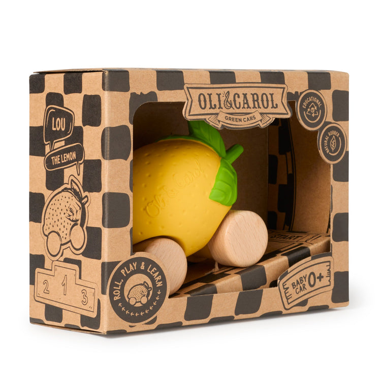 OLI&CAROL. Lou the Lemon Car