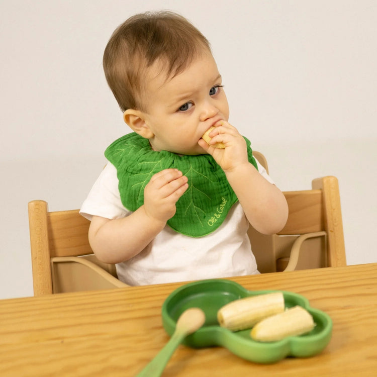 OLI&CAROL. Kendall the Kale Plate & Spoon Set