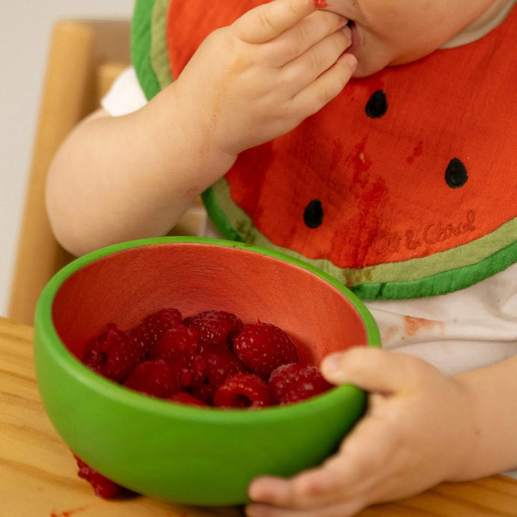 OLI&CAROL. Wally the Watermelon Bowl & Spoon Set