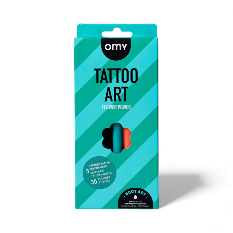 OMY. Tattoo Art - Flower Power