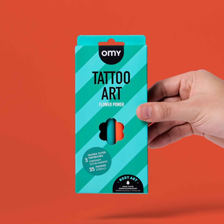 OMY. Tattoo Art - Flower Power