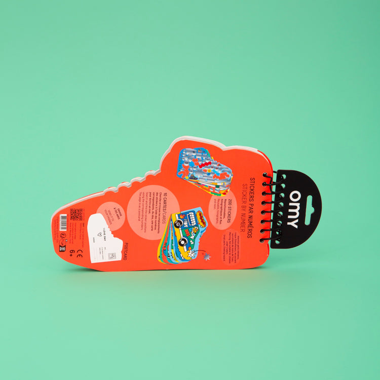 OMY. Stickers Activity Book - Street
