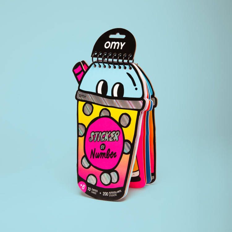 OMY. Stickers Activity Book - Bubble Tea