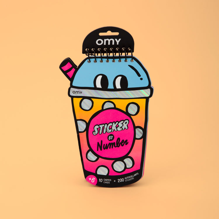 OMY. Stickers Activity Book - Bubble Tea