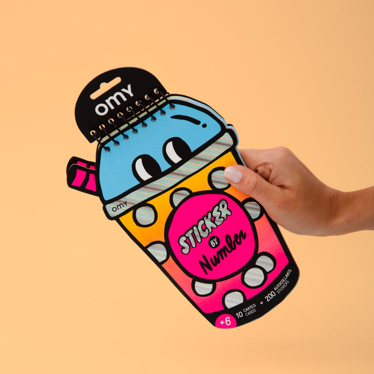 OMY. Stickers Activity Book - Bubble Tea